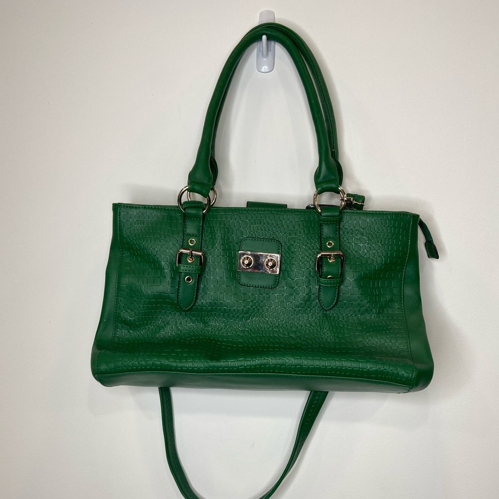 Oversized Green Handbag